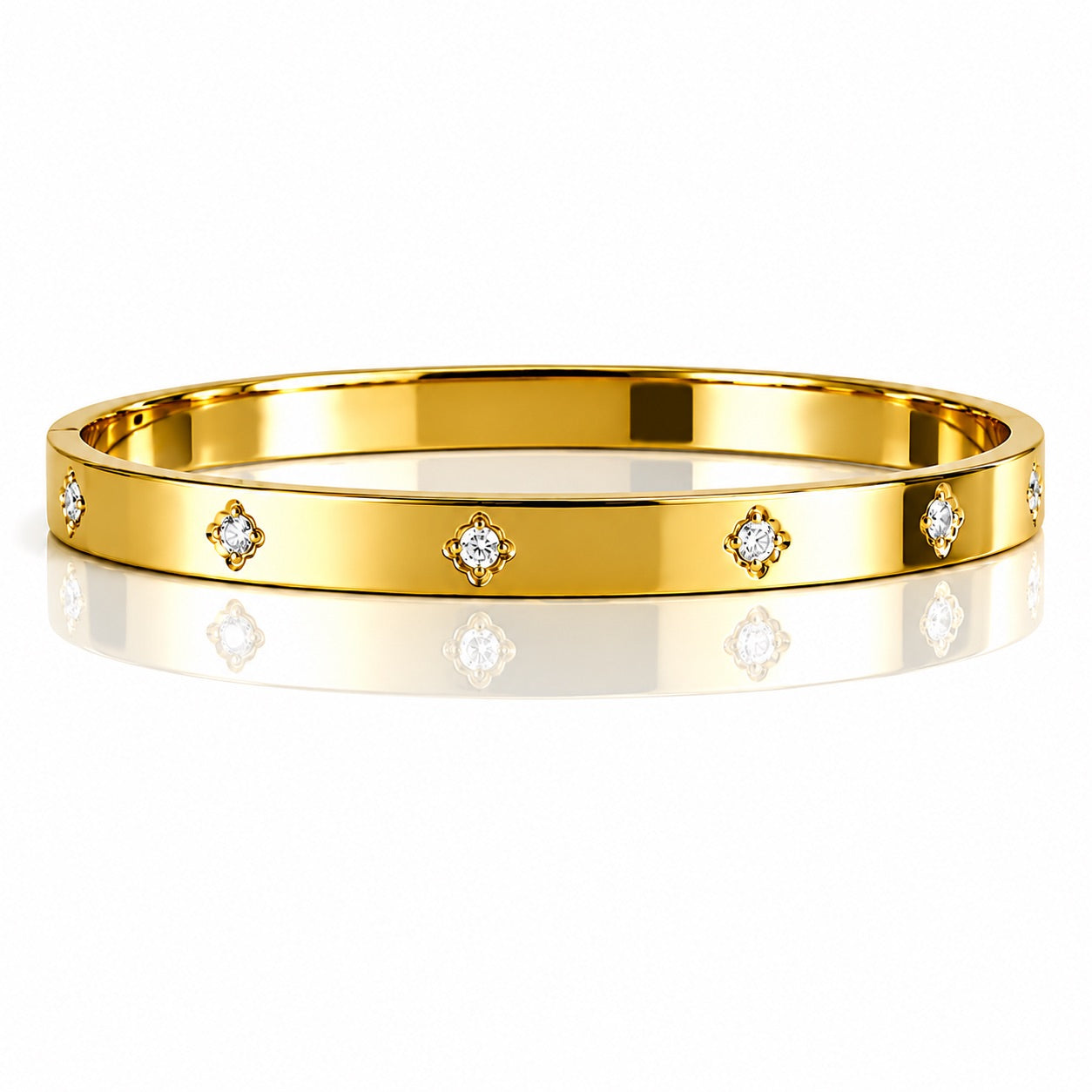 Sunkis Zoe Classic Gold Bangle Waterproof