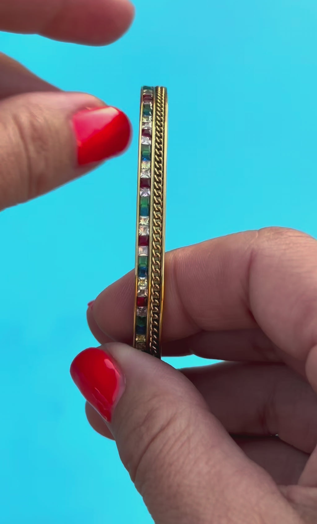 Sunkis Waterproof Bangle Midnight Honeycomb