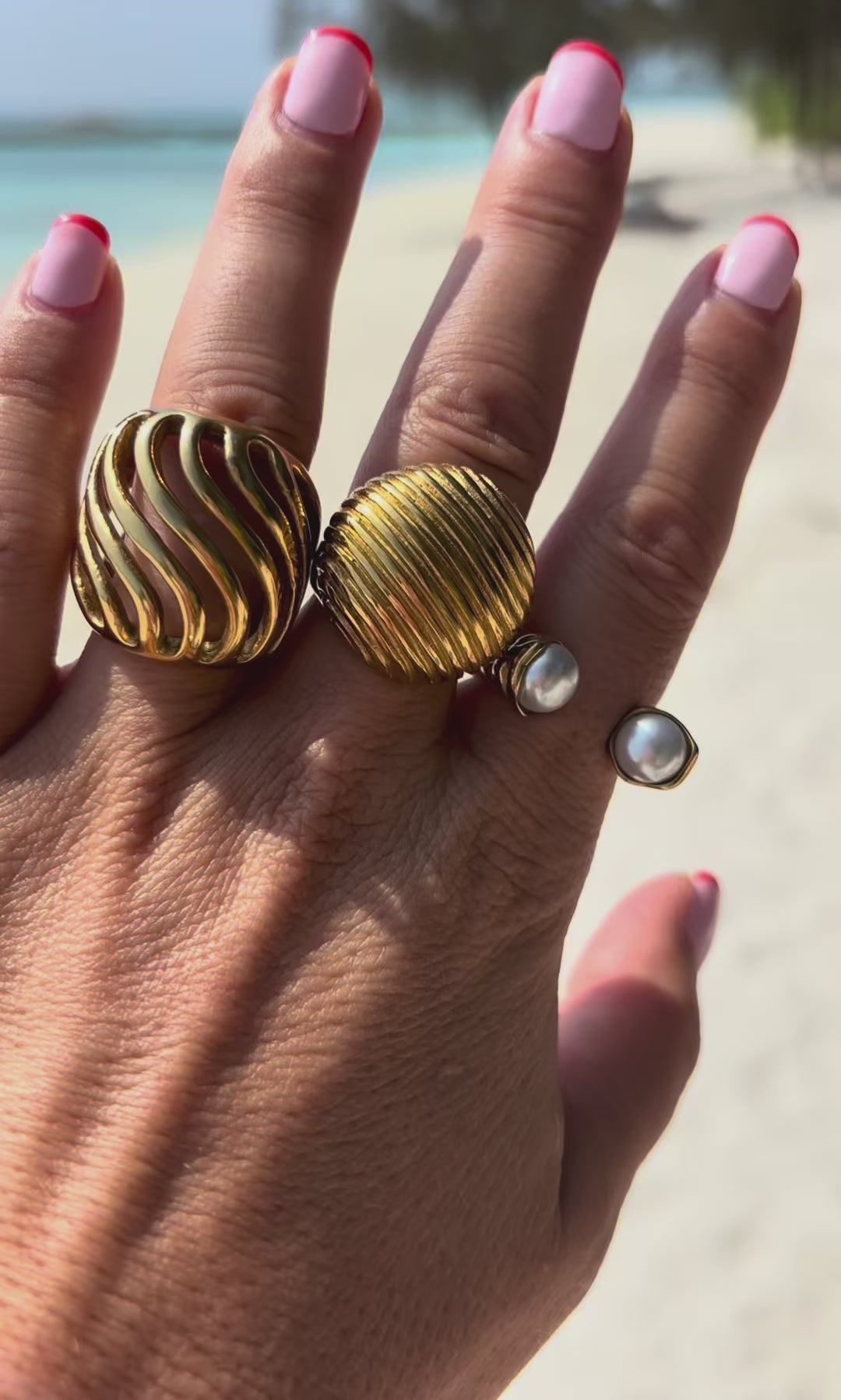 Wave Crest Ring