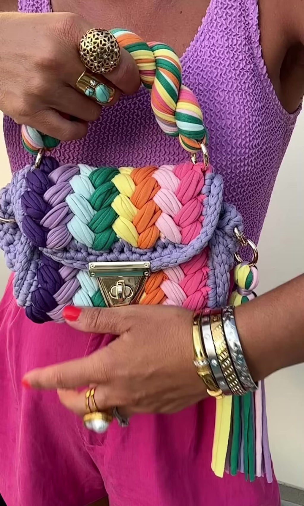 Prism Woven Mini Bag