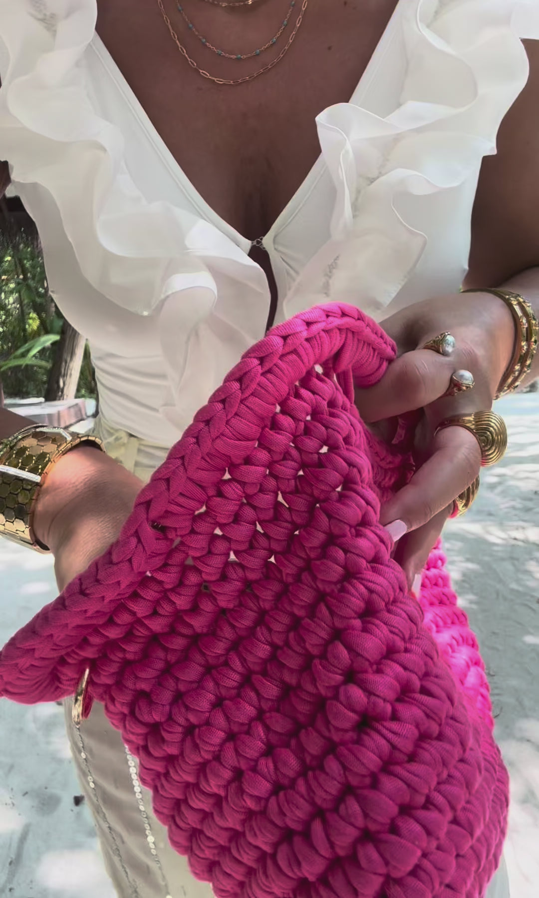 Hot Pink Mini Bag